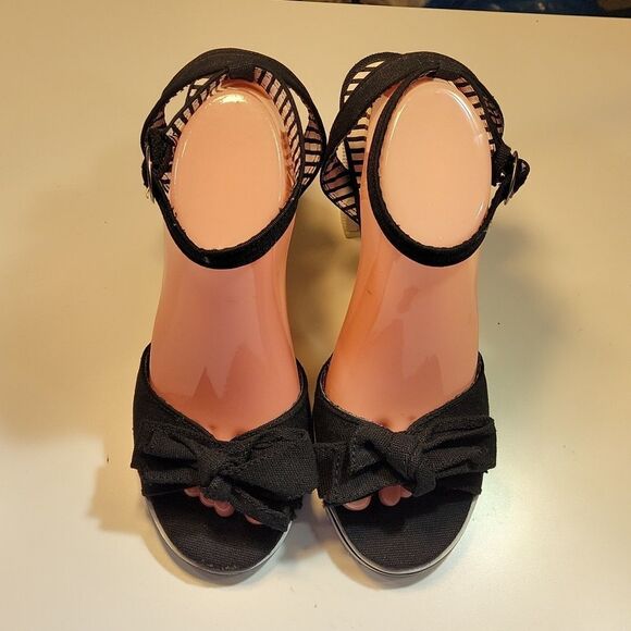 REBELS GINGER II BLOCK HEEL ANKLE STRAP OPEN TOE WOMEN"S PLASFORM SANDAL - Picture 3 of 12